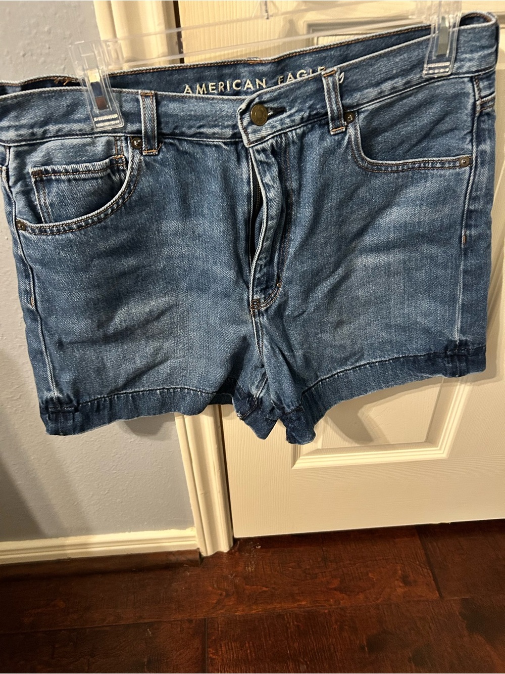 American Eagle Outfitters Classic Blue Denim Cutoff Shorts
